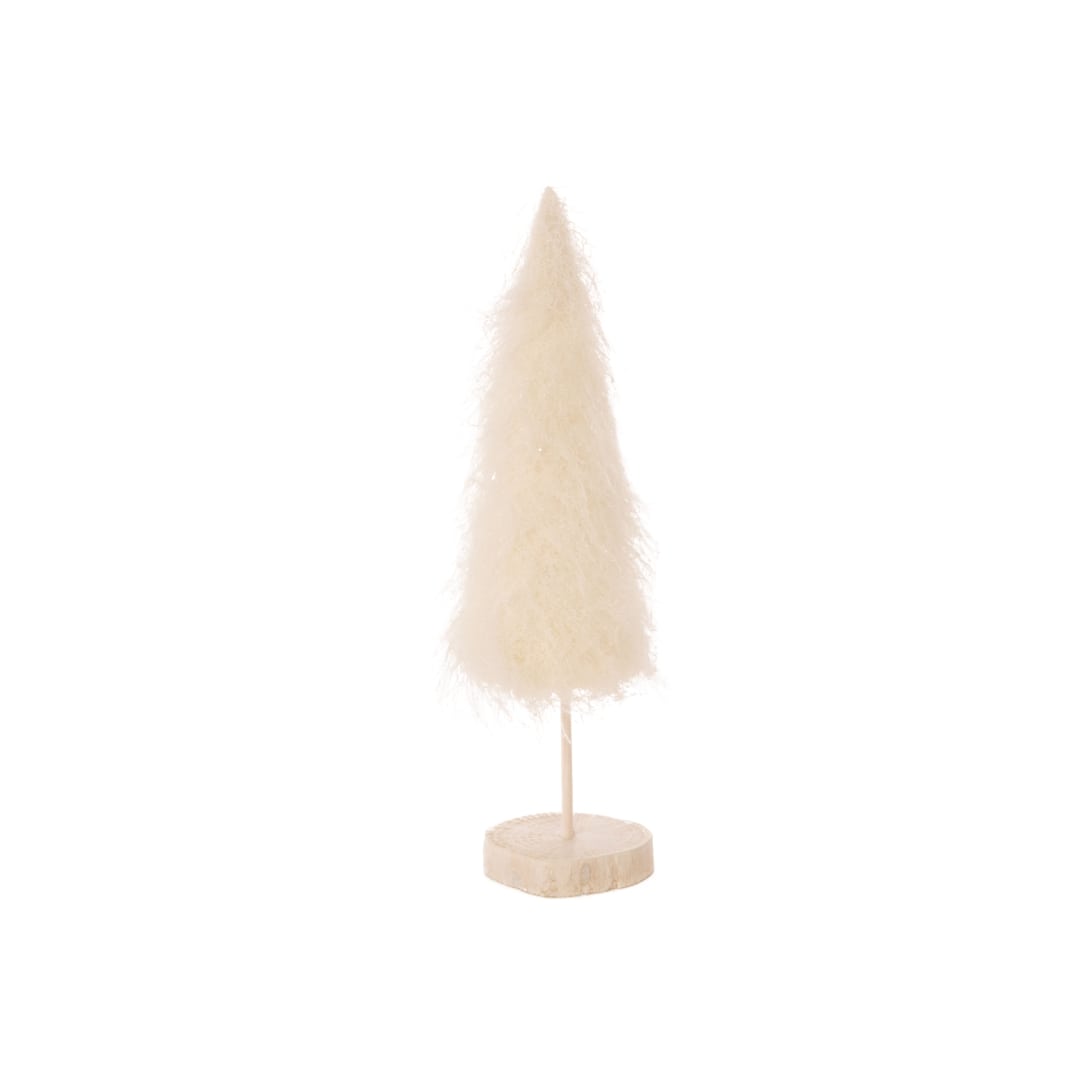 WHITE ANGEL HAIR TABLE TOP TREE 11 IN | THE OUTER BANKS CHRISTMAS SHOP